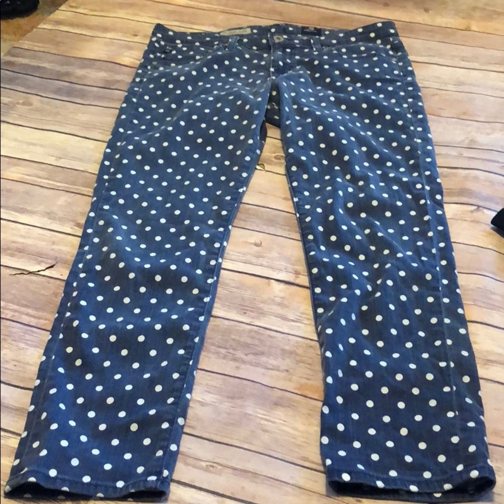 Anthropologie Polka Dot Jeans - Picture 2 of 5